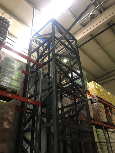 Çift Mastlı Yük Lifti